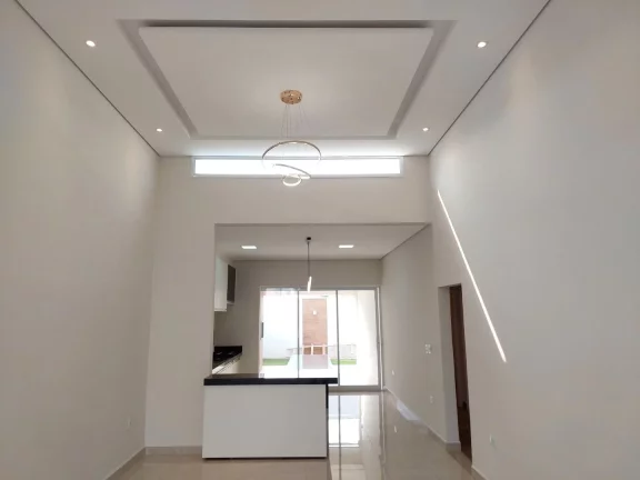 Imagem CASA MODERNA - ACABAMENTOS DE ÓTIMA QUALIDADE - CONDOMÍNIO PARQUE OLÍVIO FRANCESCHINI - HORTOLÂNDIA