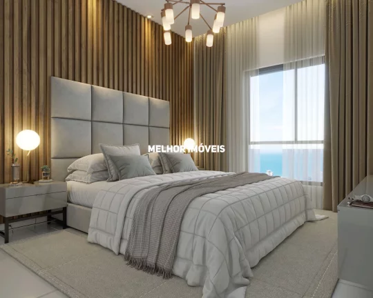 Imagem  Pre-lançamento Perequê em Porto Belo Alto Padrão à venda no Edifício Ilha de Sardenha Residencial Entrada R$ 168.590,91 Saldo em 100x mais reforços.