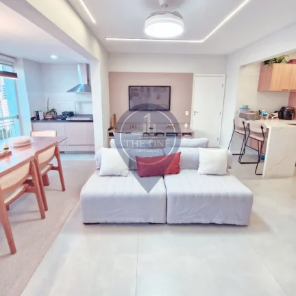 Imagem Apartamento à venda em São Paulo-SP, bairro Santo Amaro: 3 quartos, 1 suíte, 2 salas, 2 banheiros, 2 vagas, 88 m².