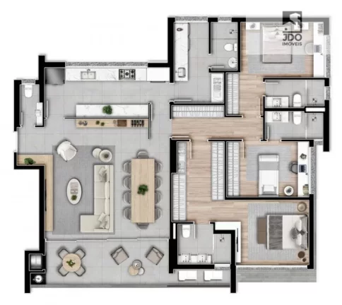 Imagem Apartamento a Venda no bairro Bigorrilho - Curitiba, PR