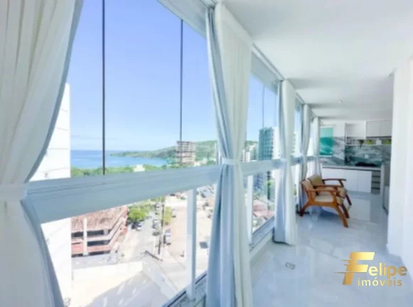 Imagem Apartamento finamente decorado vista mar na Praia do Morro!