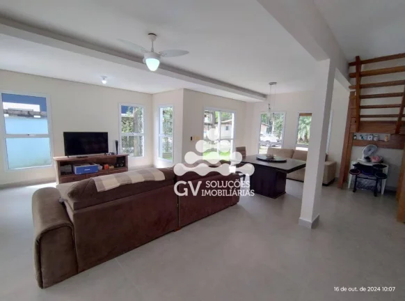 Imagem Casa com 4 dormitórios à venda, 210 m² por R$ 1.500.000,00 - Condomínio Capitanias - Ubatuba/SP