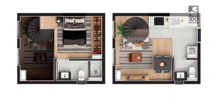 Imagem Loft a Venda no bairro Cabral - Curitiba, PR