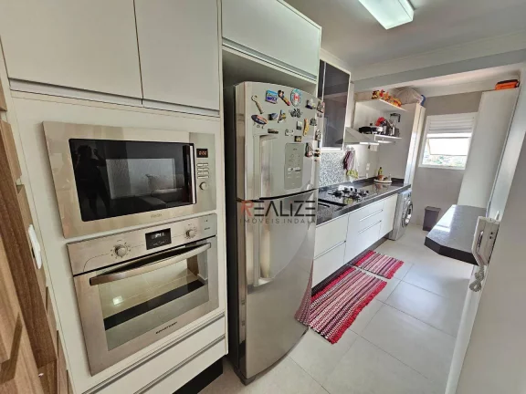 Imagem Apartamento a venda com vista livre e 2 dormitórios, 69 m² por R$ 705.000 - Edifício Maroc - Indaiatuba/SP