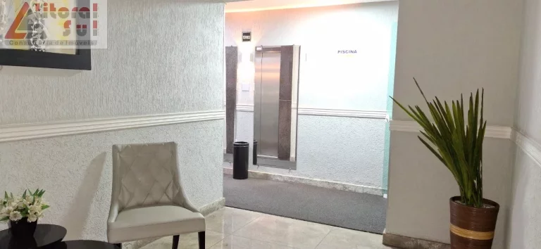 Imagem Apartamento à venda na Aviação, Praia Grande-SP: 2 quartos, 1 suíte, 1 sala, 2 banheiros, 1 vaga - 76m². Venha conferir!
