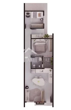 Imagem Casa Geminada no Comasa 62m²