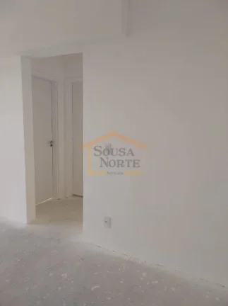 Imagem Apartamento novo, com 2 dormitórios, 1 banheiro, 1 vaga de garagem e 51m² de área útil. Os cômo...
