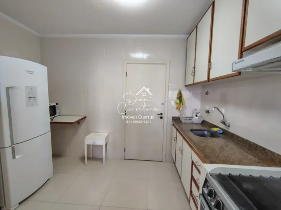 Imagem Apartamento à venda Barra Funda, Guarujá: 3 quartos, 1 suíte, 2 salas, 2 banheiros, 2 vagas, 95m²!