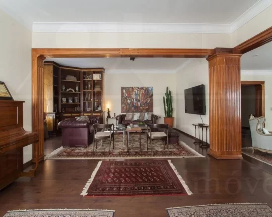 Imagem Higienópolis apartamento à venda em Prédio Vintage com 4 suítes e 2 vagas, 530m²