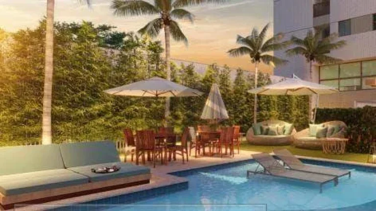 Imagem Apartamento de 66,75m² à venda, 3 quartos (1 suíte), localizado em Candeias, Jaboatão dos Guararapes - Pernambuco.