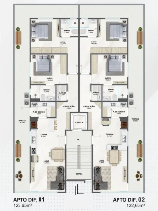 Imagem Apartamento em Camboriú construção com diferenciais únicos