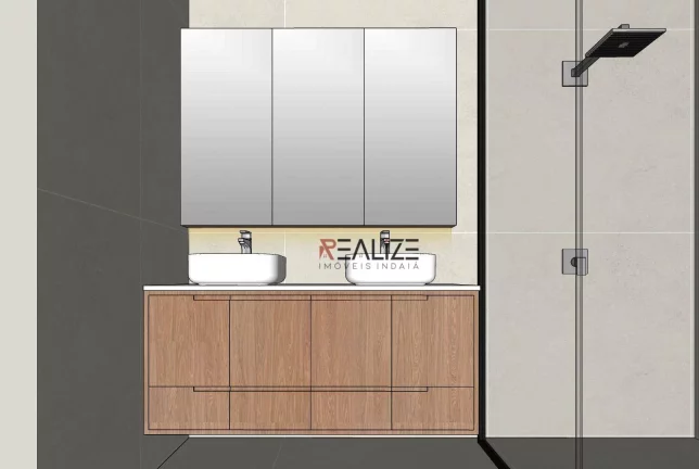 Imagem Casa moderna com 3 suítes à venda, 205 m² por R$ 1.790.000 - Condomínio Residencial Evidências - Indaiatuba/SP