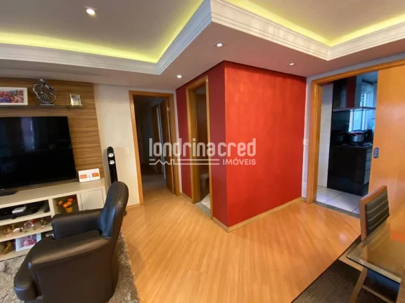 Imagem Apartamento no Res. Solar Rivera. Dormitórios: 03 sendo 01 suite. Banheiros: 03. Sala. Cozinha. Vagas de garagem: 02. Área útil: 120m²