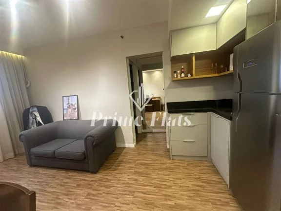 Imagem Flat disponível para locação no The World Executive Flat na Vila Olímpia, com 34m², 1 dormitório e 1 vaga de garagem