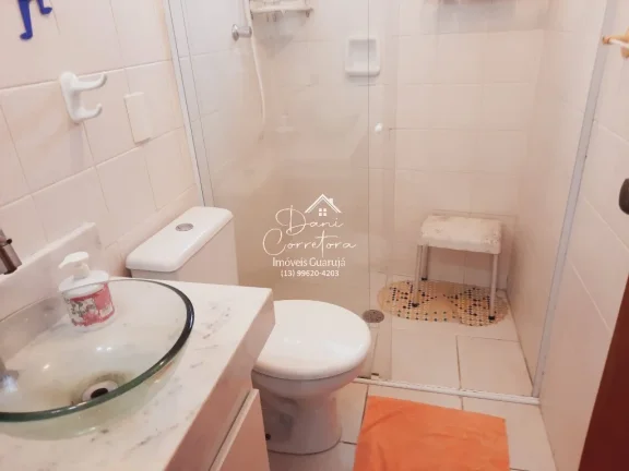 Imagem Apartamento residencial para locação, Praia do Tombo, Guarujá.