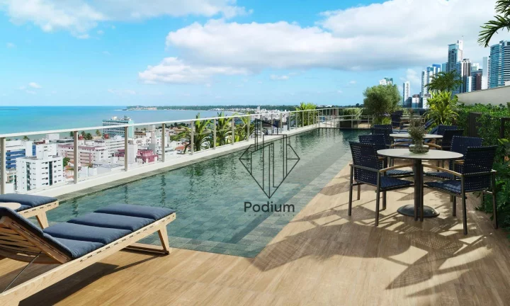 Imagem Apartamentos com varanda / sacada e excelente localização aproximadamente a 400m da praia de Cabo Branco - AP1945