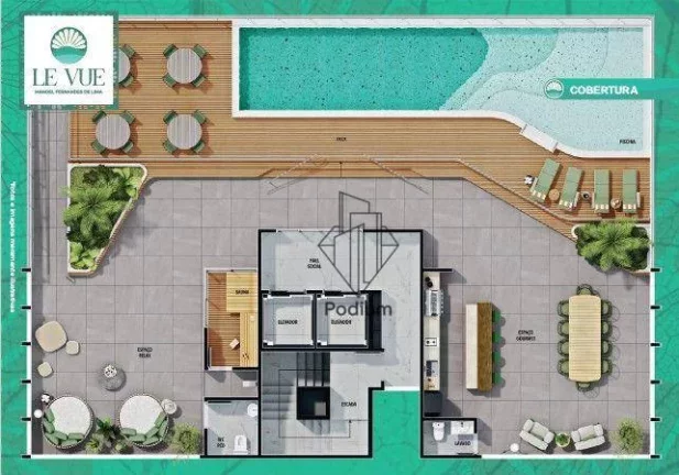 Imagem Apartamento com varanda/sacada a 200m da praia do Bessa/Jardim Oceania- AP2637