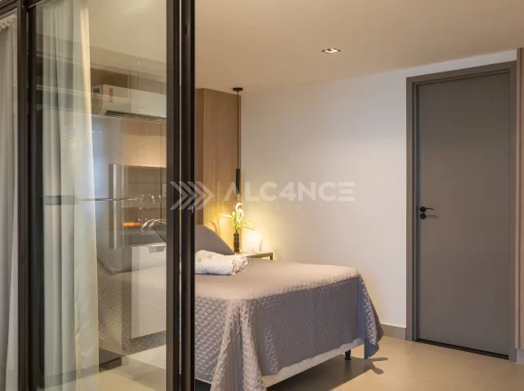 Imagem Flat - 43,5 m² - Cabo Branco, João Pessoa/PB