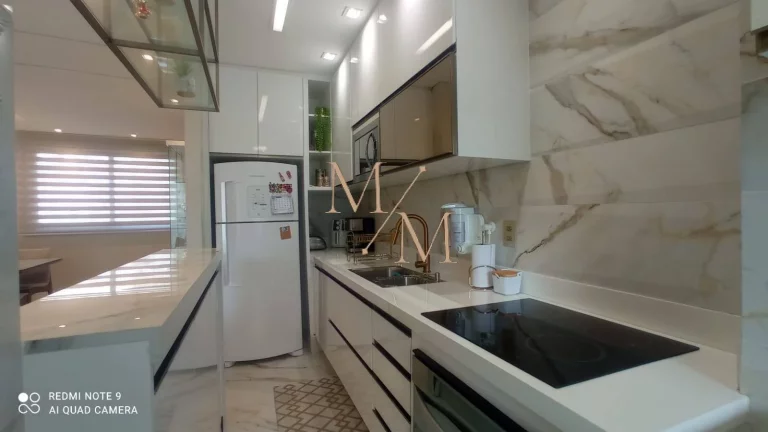 Imagem Apartamento frente a praia com 2 suítes, varanda gourmet, na Pompeia.