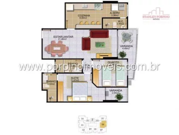Imagem Loja para alugar, 80 m² por R$ 2.750,00/mês - Praia de Itaparica - Vila Velha/ES