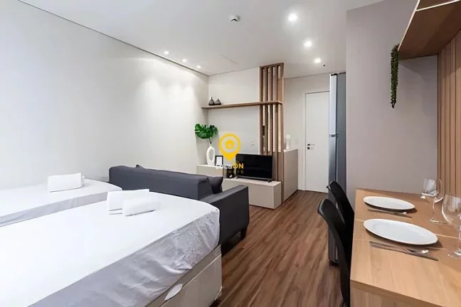 Imóvel com 1 Quarto para Alugar, 28 m² em Vila Clementino - São Paulo