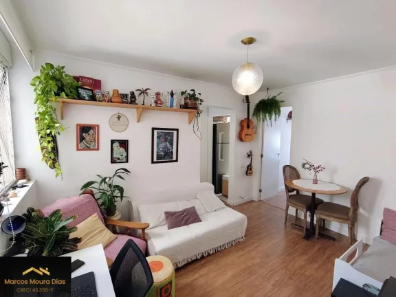 Imagem Apartamento Perto do Parque da Água Branca, Metro Barra Funda, 1 dormitório e 1 vaga com Portaria 24 hs
