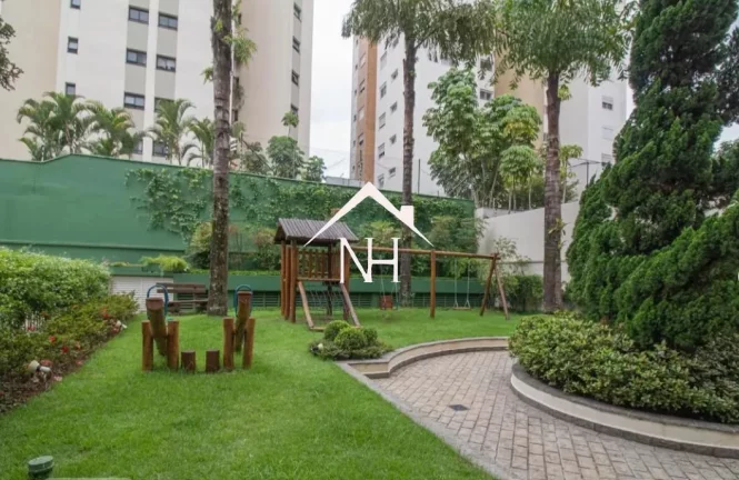 Imagem Apartamento de 200m c/ lareira, 3 suítes (1 master c/ varanda, closet e banheira),4 vagas c/ depósito,piscina,playground,academia,salão de festa,sauna