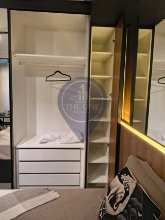 Imagem Studio à venda ou locação em Indianópolis, São Paulo-SP: 1 quarto, 2 salas, 1 banheiro, 27m² de luxo!