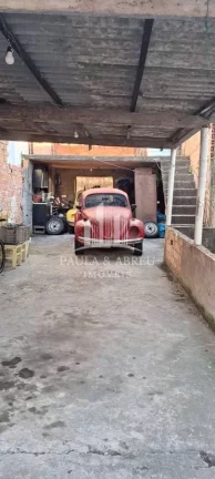 Imagem Casa 125m², agora SÓ 264 MIL, 5 Cômodos na parte de baixo fundos, com toda parte térrea para construir, 6 vagas, à 350 metros do Carretão e Lorencini, no Parque das Américas, Mauá-SP