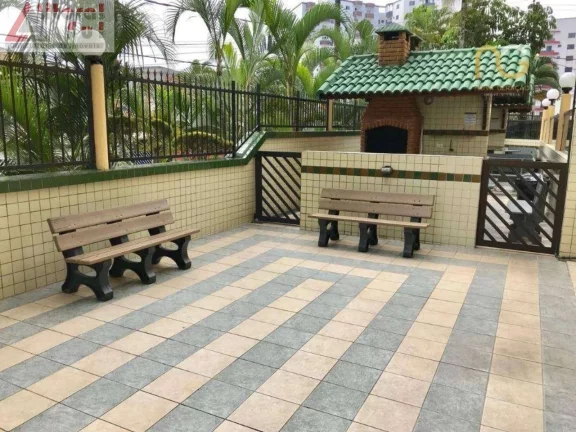 Imagem Imperdível apartamento à venda em Praia Grande-SP, bairro Tupi! 1 quarto, 1 sala, 1 banheiro, 1 vaga de garagem, 55m² de área.