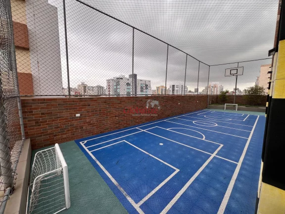 Imagem Apartamento Studio com 1 Vaga Demarcada + Depósito em Prédio com Lazer Completo no Bairro do Campo Grande em Santos por R$ 690 mil