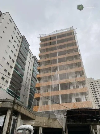 Imagem Apartamento com 1 dormitório à venda, 51 m² por R$ 350.000,00 - Vila Guilhermina - Praia Grande/SP