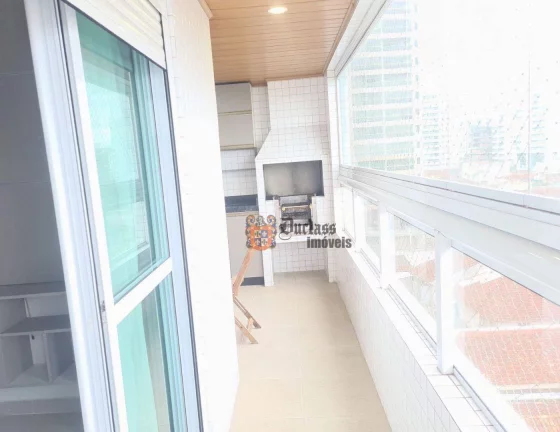 Imagem Apartamento com 2 dormitórios à venda, 89 m² por R$ 590.000 - Aviação - Praia Grande/SP