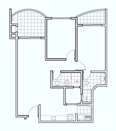 Imagem Apartamento 2 Quartos na Praia dos Ingleses