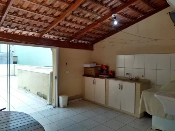 Imagem Cobertura com 2 dormitórios, sendo 1 suíte à venda, 154 m² por R$ 370.000 - Vila Humaitá - Santo André/SP