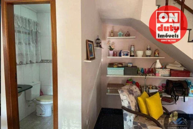 Imagem Casa com 3 dormitórios à venda por R$ 950.000,00 - Estuário - Santos/SP