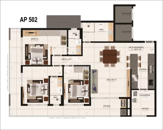 Imagem APARTAMENTO COM 178M² DE ALTO PADRÃO NO AMÉRICA