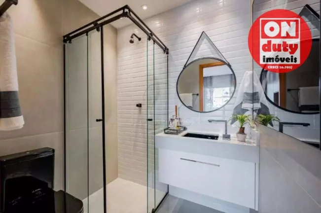 Imagem Apartamento com 3 quartos à venda, 89 m² por R$ 760.400 - Encruzilhada - Santos/SP