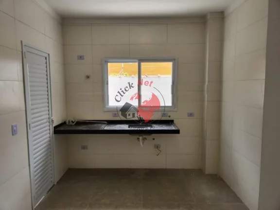 Imagem Casa Térrea Nova sem uso , Prox a praia ,3 dorms c suite , quintal e churrasq , piscina , 2 vagas bairro Gaivota, Itanhaem