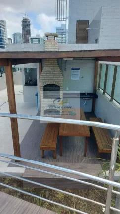 Imagem Vendo Apartamento com 64m², 2 quartos s/ 1 suíte, sala p/ 2 ambientes e 2 vagas