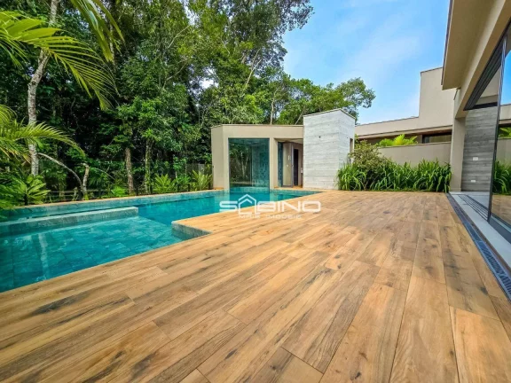 Imagem Belíssima Casa Nova à venda com 6 dormitórios 6 Suítes 375m² - Riviera de São Lourenço - Bertioga SP