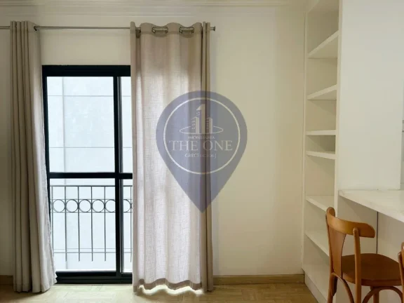 Imagem Alugue agora este incrível apartamento na Consolação, São Paulo-SP com 1 quarto, 2 salas, 1 banheiro e 1 vaga de garagem!