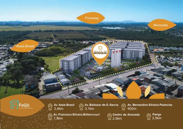 Imagem Apartamentos 2 dormitórios na Zona Norte de Porto Alegre