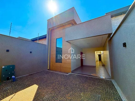 Imagem Casa com 3 dormitórios à venda, 126 m² por R$ 525.000,00 - Parque Vale dos Buritys III - Itumbiara/GO
