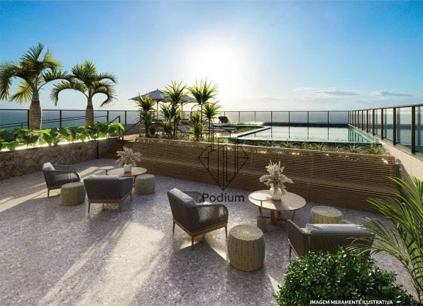 Imagem Flats Studio em Condominio estilo resort a 120m da praia do Cabo Branco - FL0593