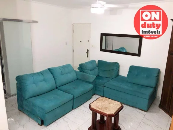 Imagem Apartamento com 2 quartos à venda, 85 m² por R$ 400.000 - Centro - São Vicente/SP