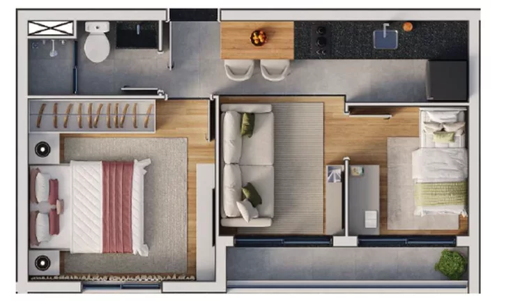 Imagem Hagen Residencial - Apartamento à venda no bairro Capão Raso - Curitiba/PR