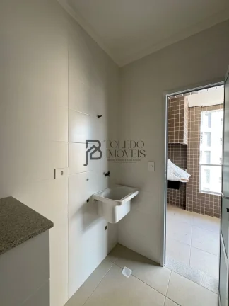 Imagem Apartamento Vista mar de 1 Dormitório com suíte no bairro Jardim Rela - Praia Grande