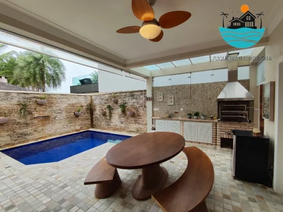 Imagem Casa Pé na Areia em Juquehy, Aluguel de Temporada, Anual aluguel, 4 quartos, sendo 03 suítes, piscina privativa, máx.08 pessoas | Juquehy Imobiliária