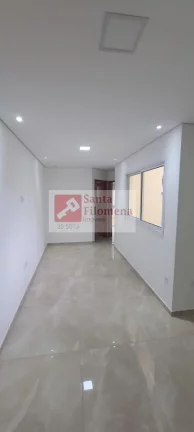 Imagem Cobertura para Venda em Santo André, Jardim Santo Antônio, 2 dormitórios, 2 banheiros, 1 vaga